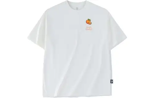 ANTA Life Collection T Shirts Women's Vanilla White Crew Neck Moderate Straight Fit