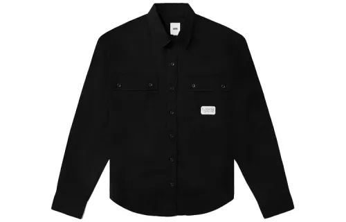 Vans Shirts Women's Black Square Collar Moderate Other