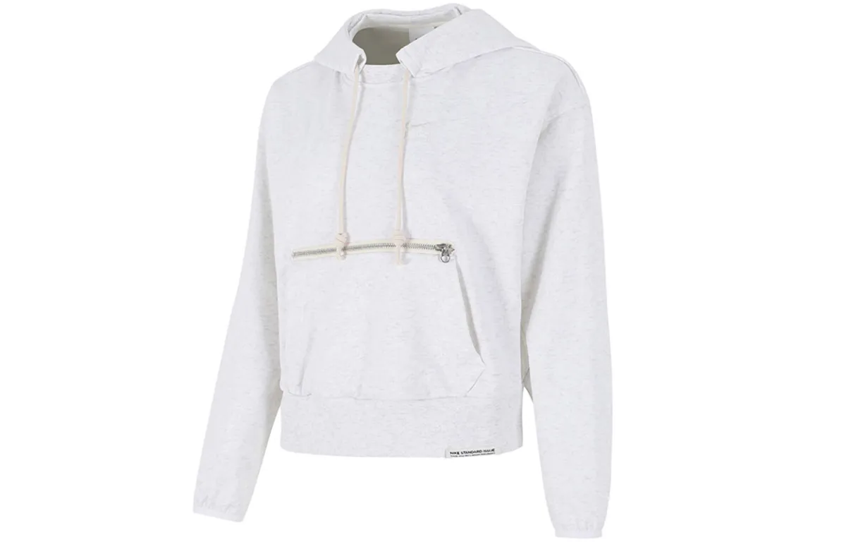 Nike Sweatshirts Women's White Hooded Moderate Regular