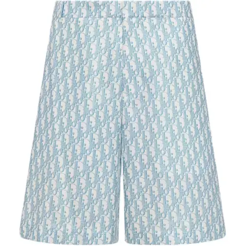 DIOR SS25 Casual Shorts Men's Blue