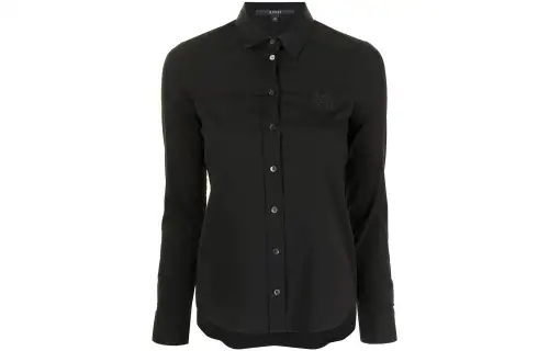 embroidered logo shirt