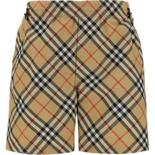 Burberry Casual Shorts Men's Brown