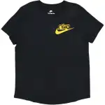 Nike T Shirts Women's Black Crew Neck Moderate Other