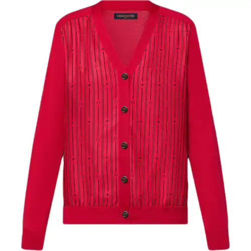 Lv Neverfull Stripes Insert Cardigan