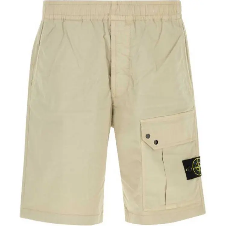 STONE ISLAND Casual Shorts Men's Beige