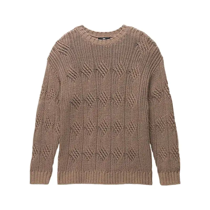Vans Sweaters Women's Brown Crew Neck Moderate Other