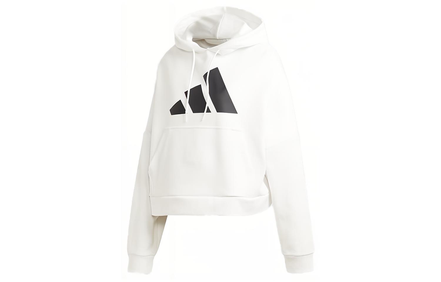 Женское худи adidas (белое)
