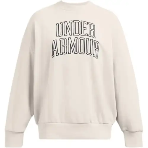 Under Armour Icon Heavyweight Terry Sweatshirt Women's Summit White