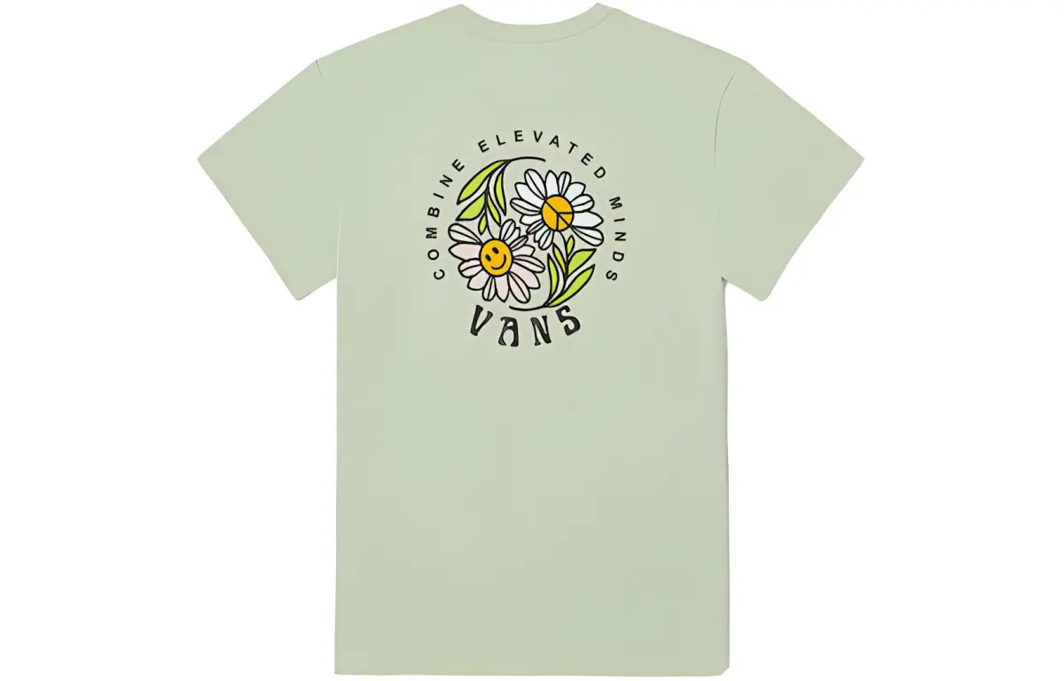 Vans T Shirt Women's Light Green