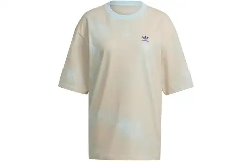 Adidas Originals Drop Shoulder Sleeve T Shirt Women's Yellow