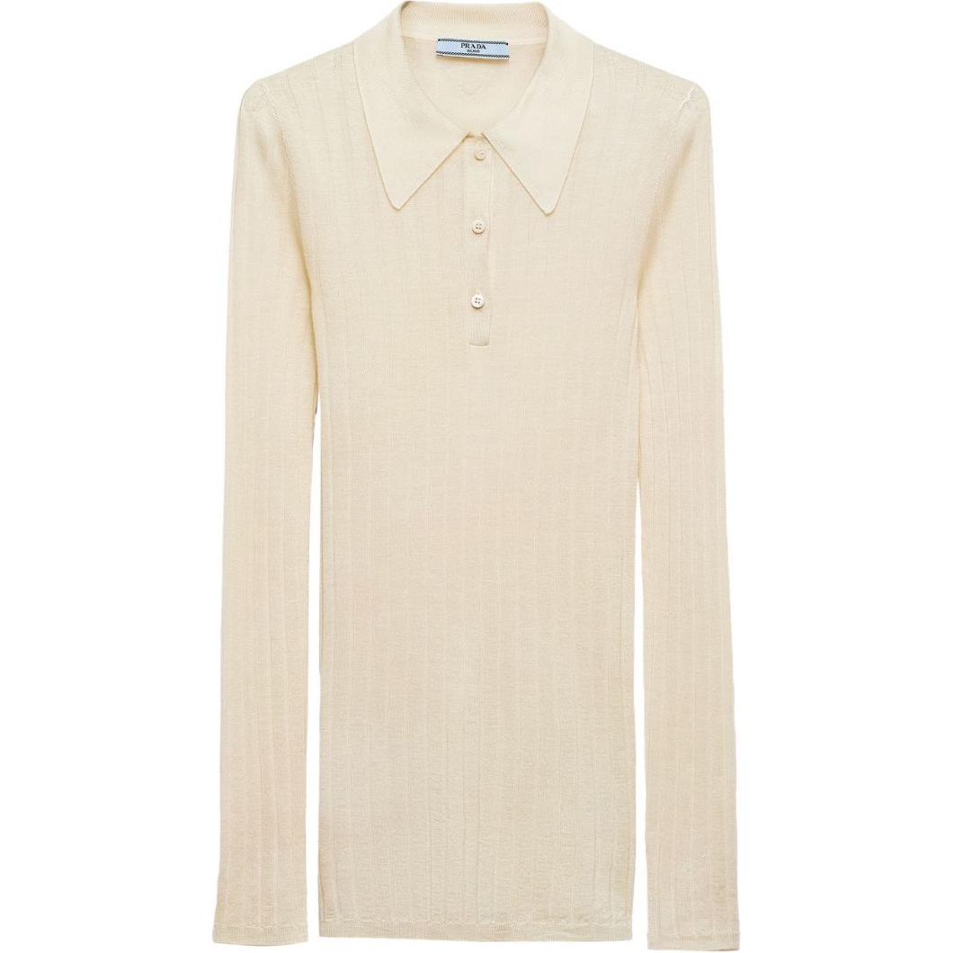 PRADA SS24 Knitwear Women's Beige