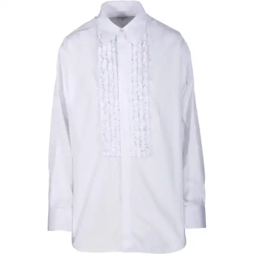 Bottega Veneta Ruffled Detail Shirt
