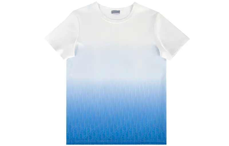 DIOR Degrade Oblique Cotton T Shirt