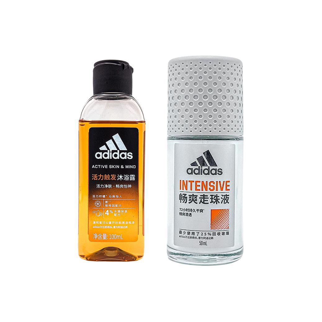 Набор косметики adidas (разноцветный)