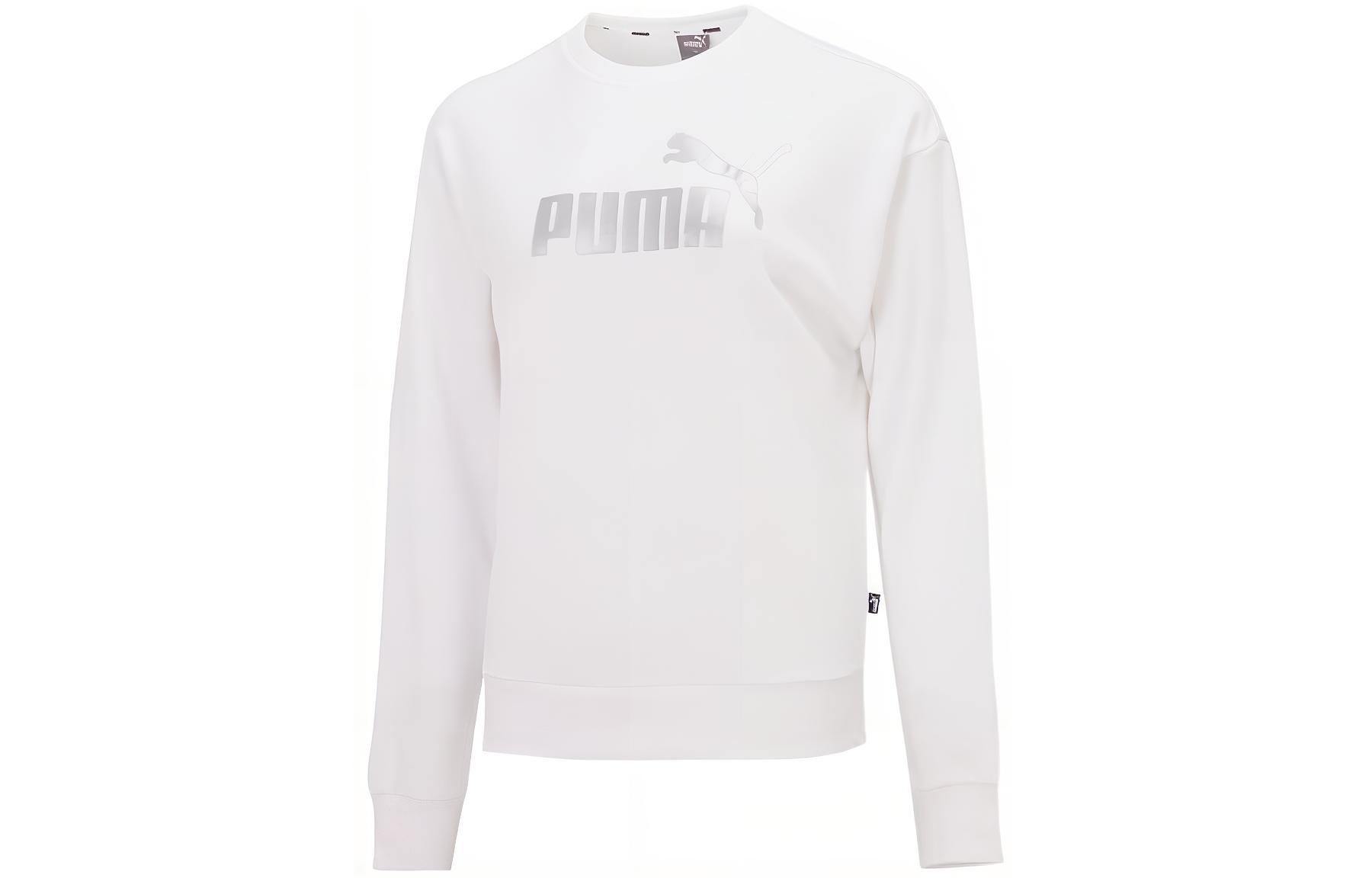 Женское худи PUMA Logo (белое)