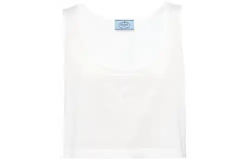 PRADA SS22 Tank Top Women's White