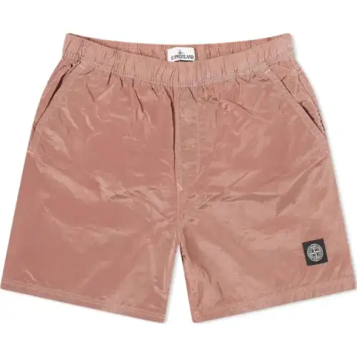 STONE ISLAND Casual Shorts Men's Rose Pink