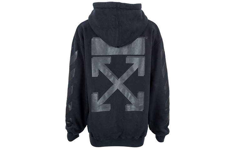 Женское худи OFF-WHITE FW19 Logo (черное)