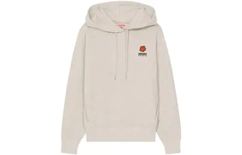【Previous Season】Boke Flower-patch cotton hoodie