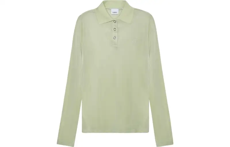 Burberry Polo Shirt Women's Mist Green