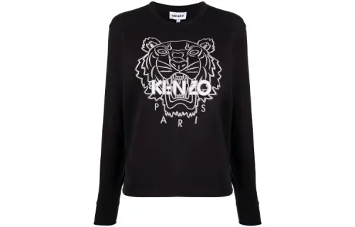 Kenzo Tiger-embroidered sweater