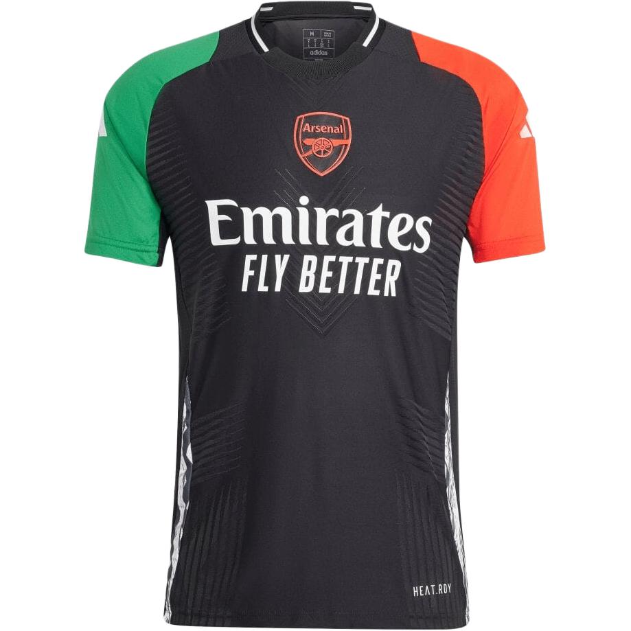 Adidas ArsenalTiro 24 Soccer Jersey Men’s Black