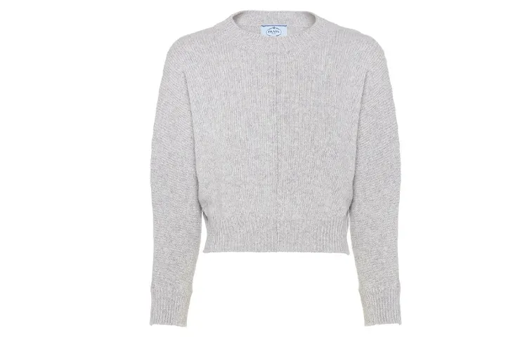 PRADA Cashmere Sweater Women's Gray
