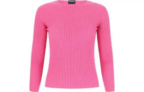 Balenciaga Crewneck Long Sleeved Knitted Sweater