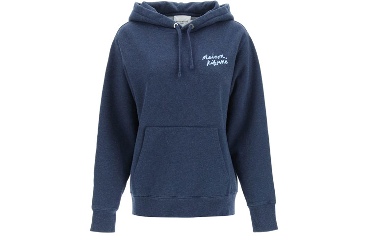 Женская худи Maison Kitsune (синяя)