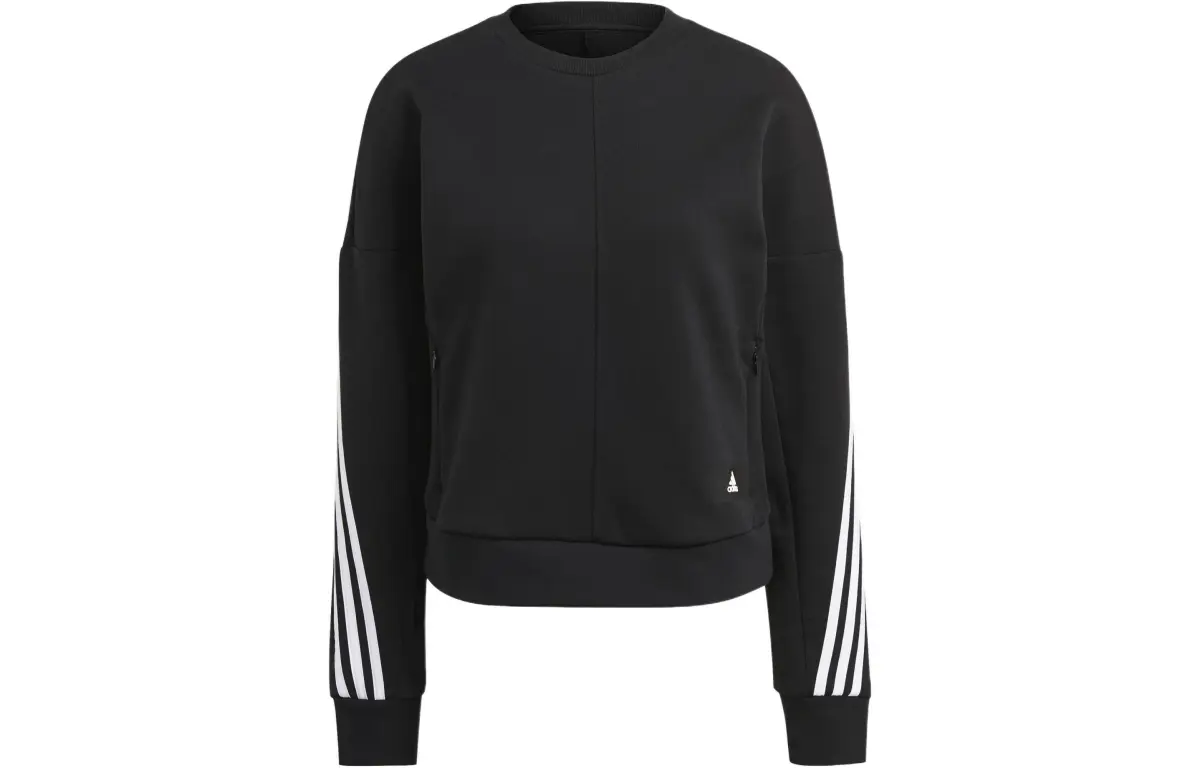 Adidas Sweatshirts Women's Black Crew Neck Moderate Other