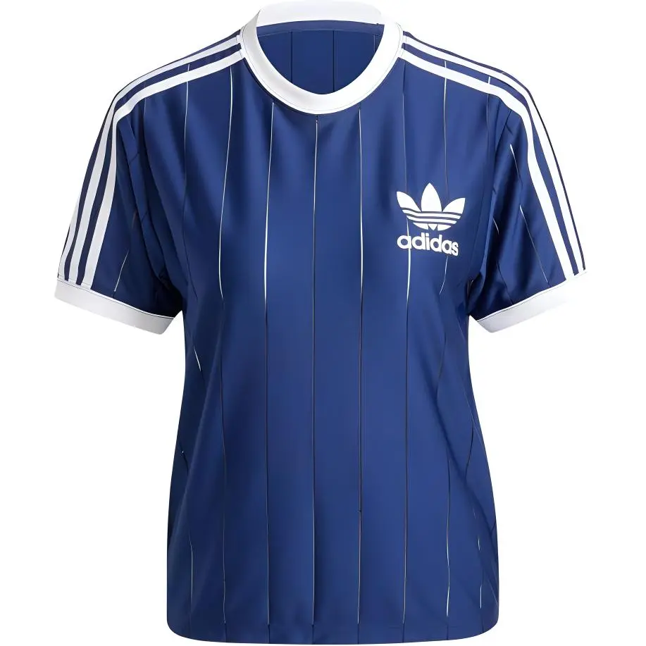 Adidas Originals Adicolor 3 Stripes Pinstripe T Shirt