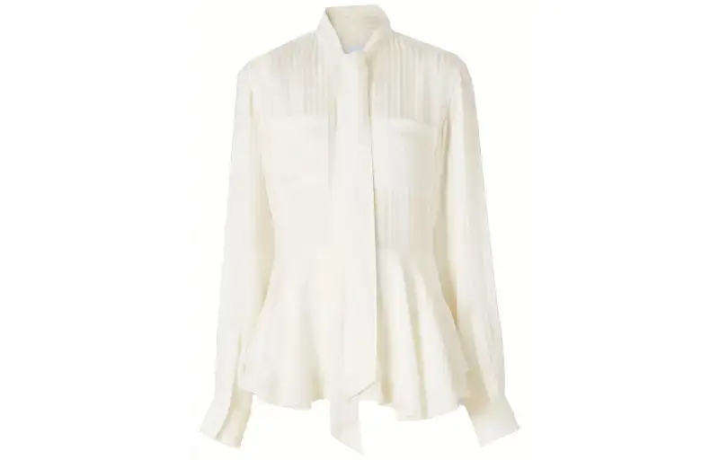 Burberry Shirt Women's Natural White
