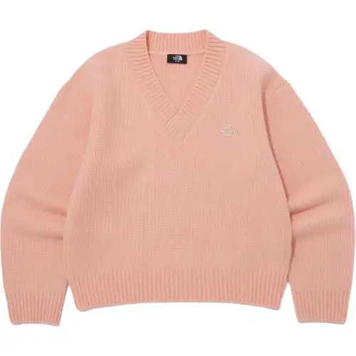 THE NORTH FACE Hobart V Neck Sweater Women's Pink