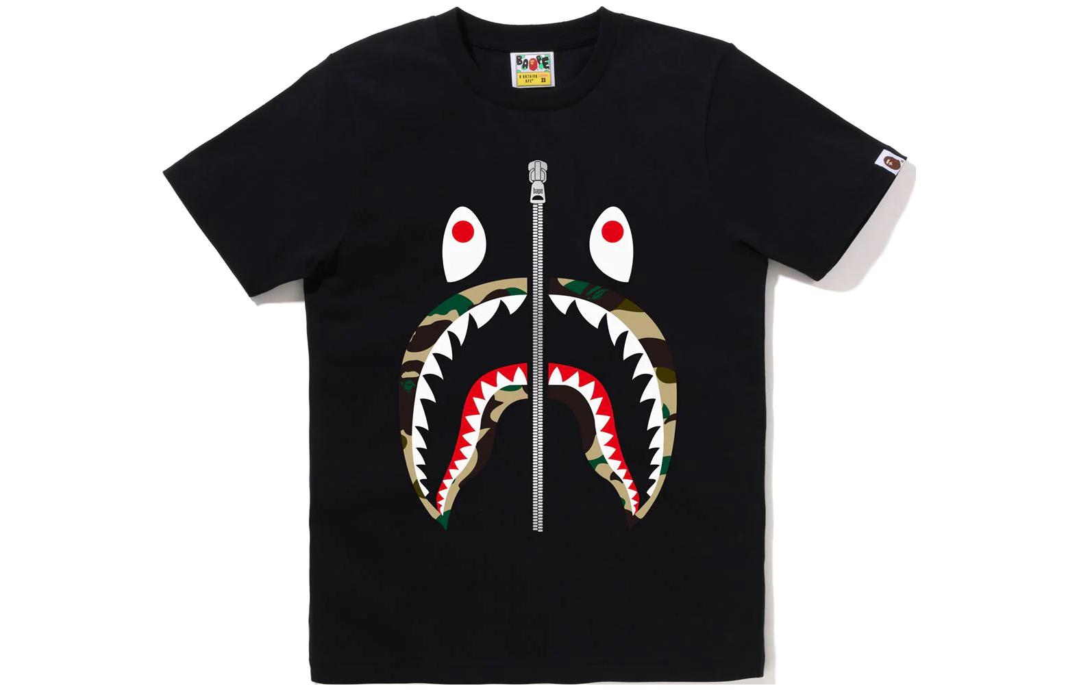 Женская футболка A BATHING APE A BATHING APE Bape BAPE T (черная)