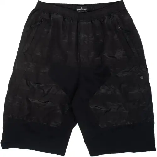 STONE ISLAND Casual Shorts Men's Black