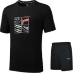 Li Ning Sports Trendy Collection Casual Sportswear Unisex Black
