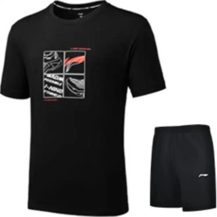 Li Ning Sports Trendy Collection Casual Sportswear Unisex Black