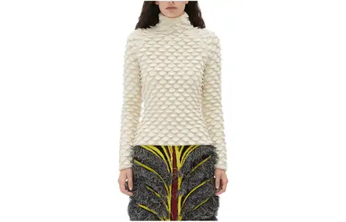 Bottega Veneta Fish Scale Sweater