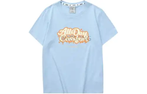 Skechers Colorful T Shirt Women's Cashmere Blue