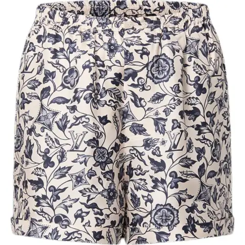 Lv Botanical Print Boxer Shorts