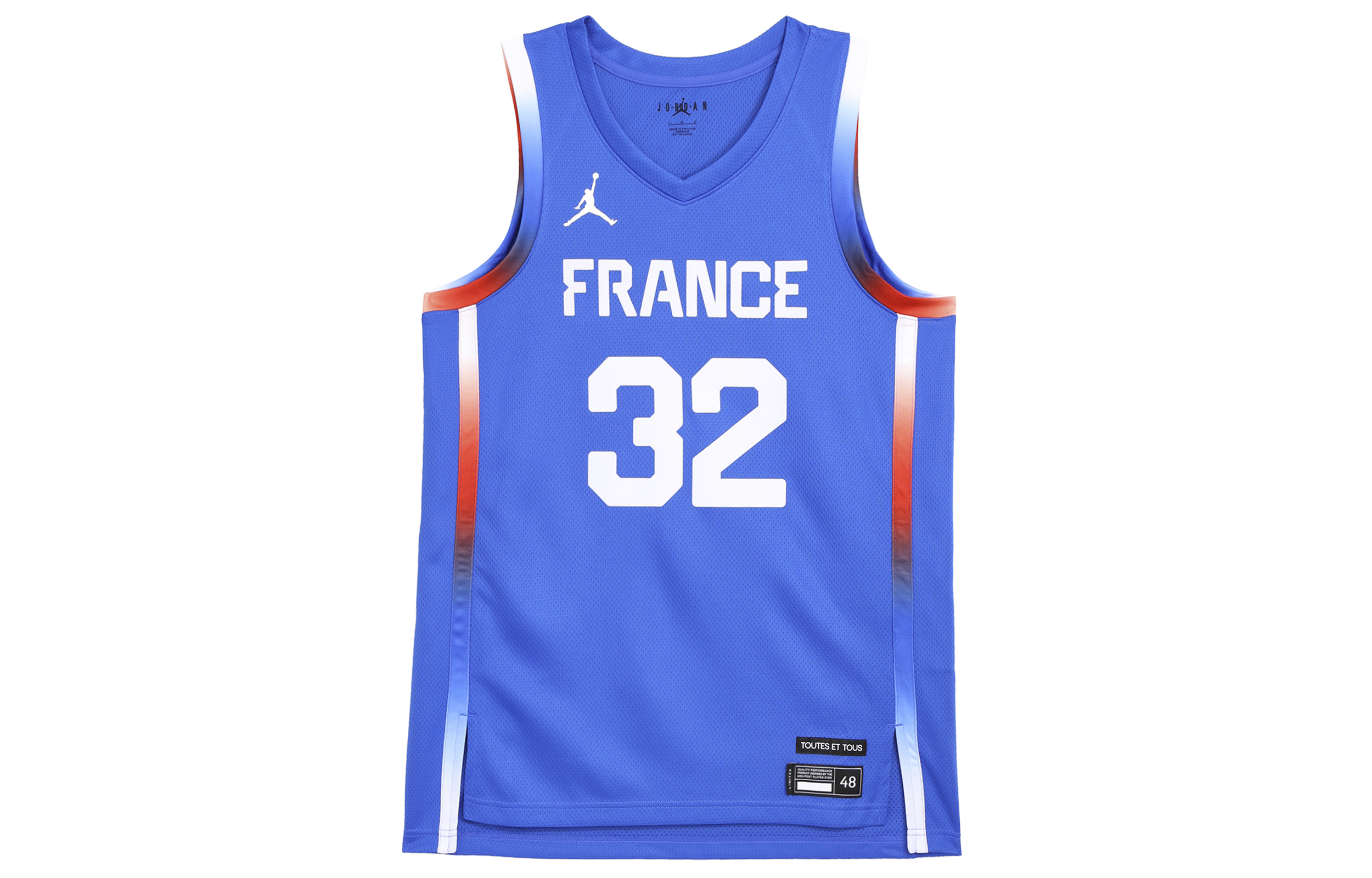 Jordan Victor Wembanyama France Limited Road Men’s Jordan Basketball Replica Jersey