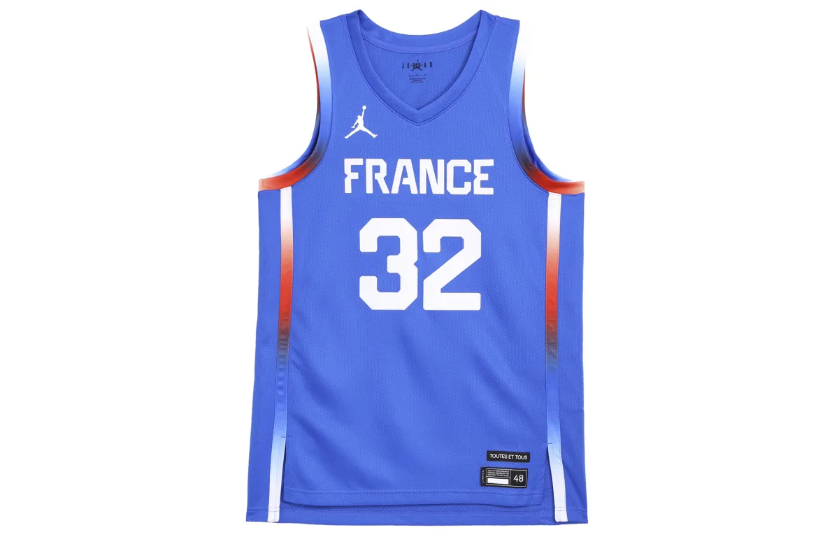 Jordan Victor Wembanyama France Limited Road Men's Jordan Basketball Replica Jersey