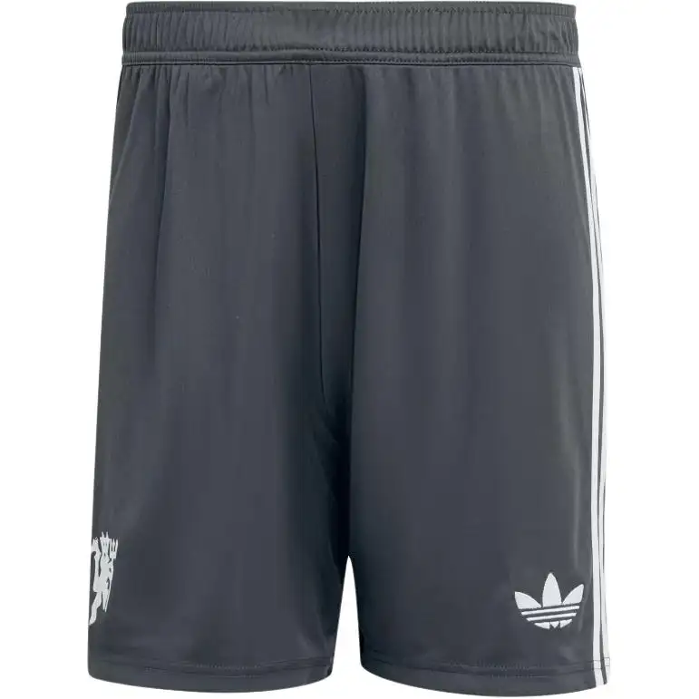 Adidas Originals SS24 Manchester United 24/25 Soccer Bottom Men's Carbon