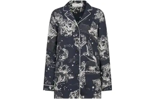 DIOR FW22 Shirt Women's Dark Blue