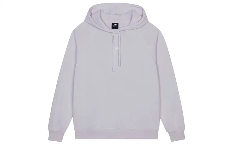 New Balance Sweatshirts Women's Purple Hooded Moderate Regular