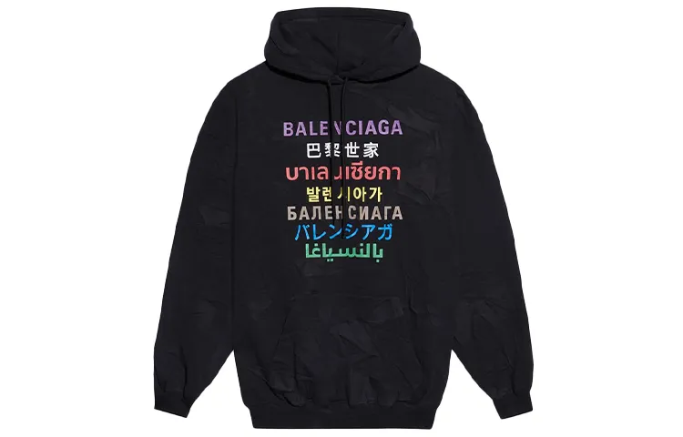 Balenciaga Sweatshirt Women's Black