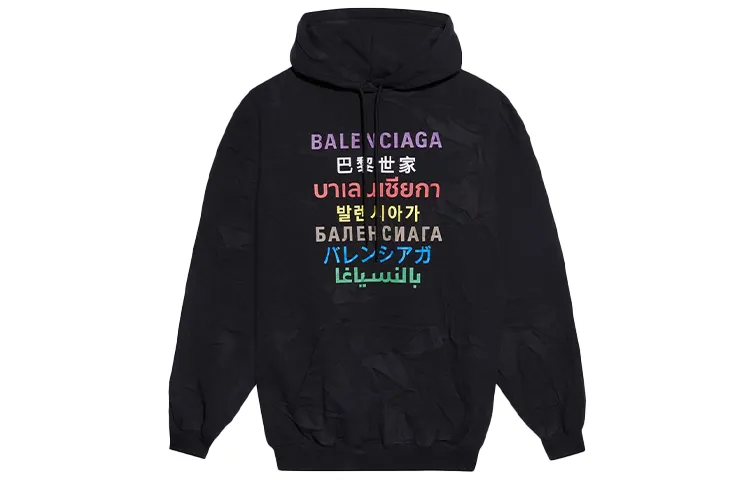 Balenciaga Sweatshirt Women's Black
