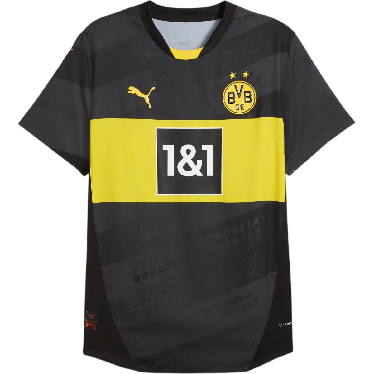 PUMA Borussia Dortmund Soccer Jersey Men's Yellow Black