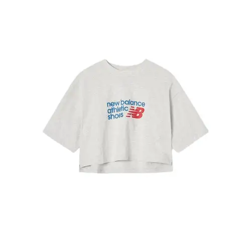 New Balance T Shirt Women's Light Gray