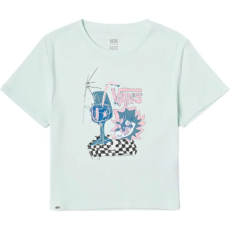Vans T Shirt Women's Mint Green